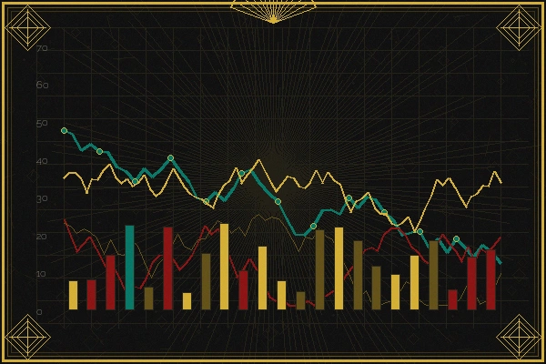 加大开奖数据分析师招募装饰艺术风插画